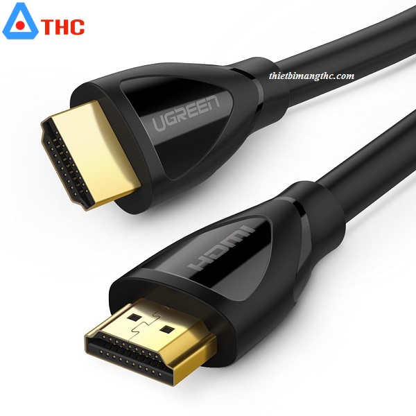 Cáp HDMI 2.0 18Gbps Ugreen hỗ trợ 3D/4K/HDR 0,75M 40799